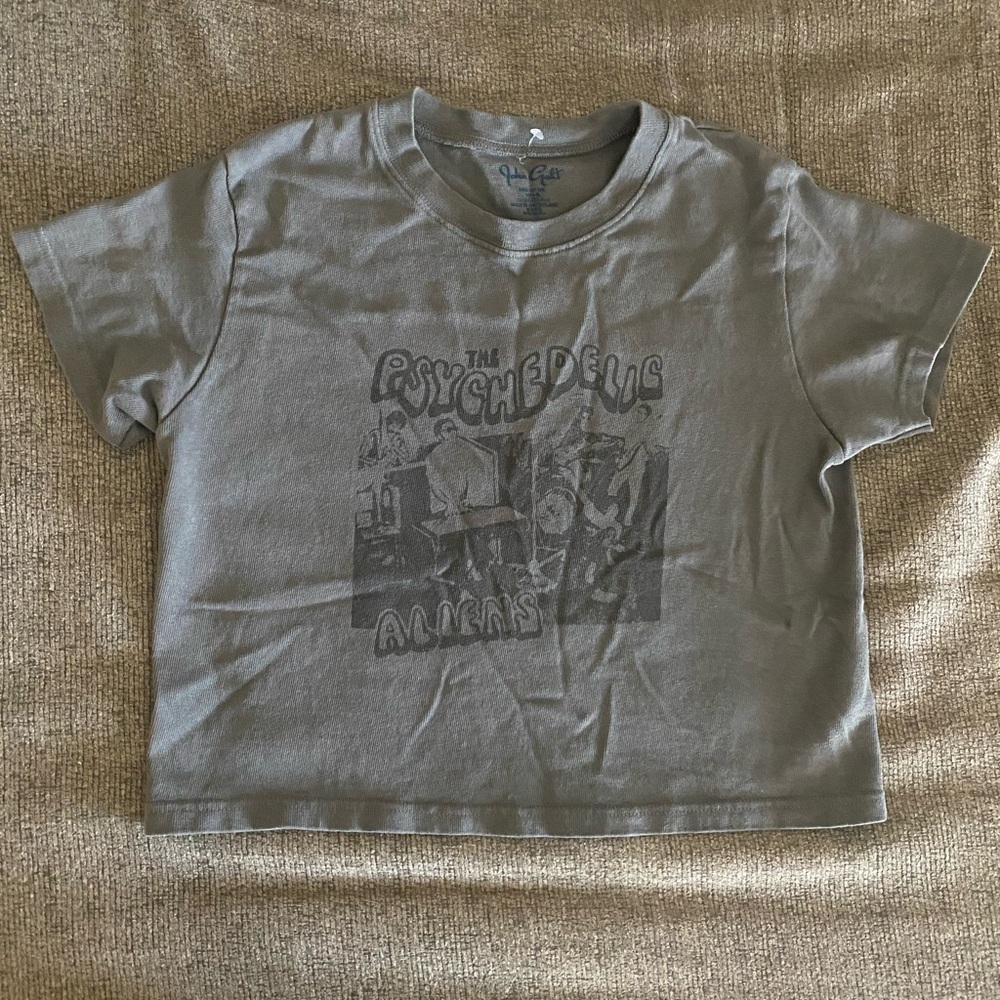 NWOT John Galt Psychedelic Aliens Top